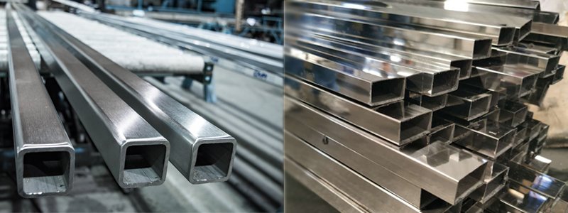 Stainless Steel 310 310s Square and Rectangular Pipes Manufacturer India